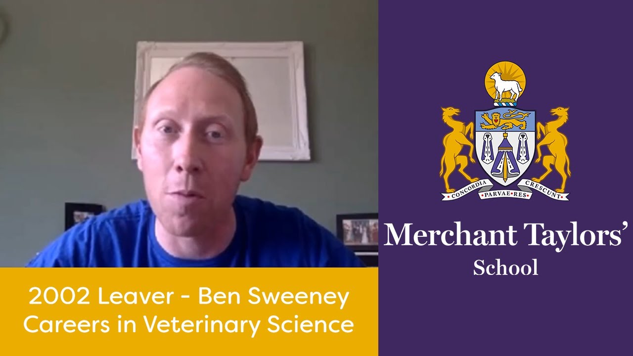 MTS Careers Live - 2002 Leaver Ben Sweeney - Careers in Veterinary Science