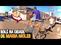 Rolê de bike Maria mole 2 andares pra ver as reações na cidade !!