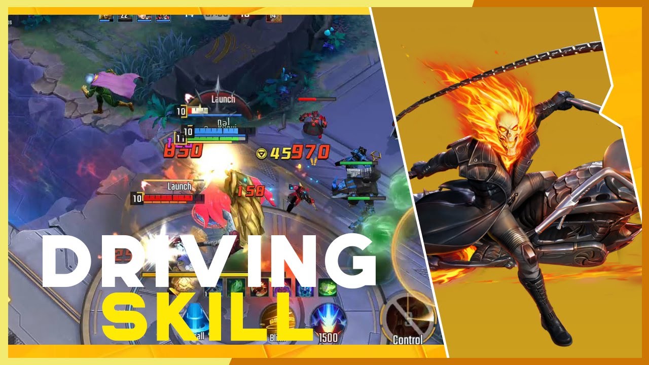 Fun Drive With Ghost Rider | Marvel Super War