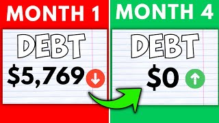 The EASIEST Way to Get Out Of Debt (Even On A Low Income)
