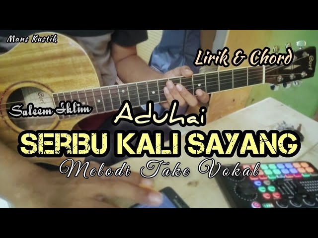 Iklim - Aduhai Seribu Kali Sayang | Gitar Cover ( Melodi Take Vokal ) Lirik u0026 Chord class=