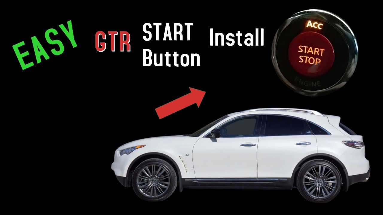 Установка кнопки GTR START на INFINITI FX / QX70 2-го поколения