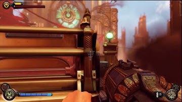 51 Bioshock Infinite 1999 Mode Walkthrough HD PS3 (Finkton Proper 2/2)