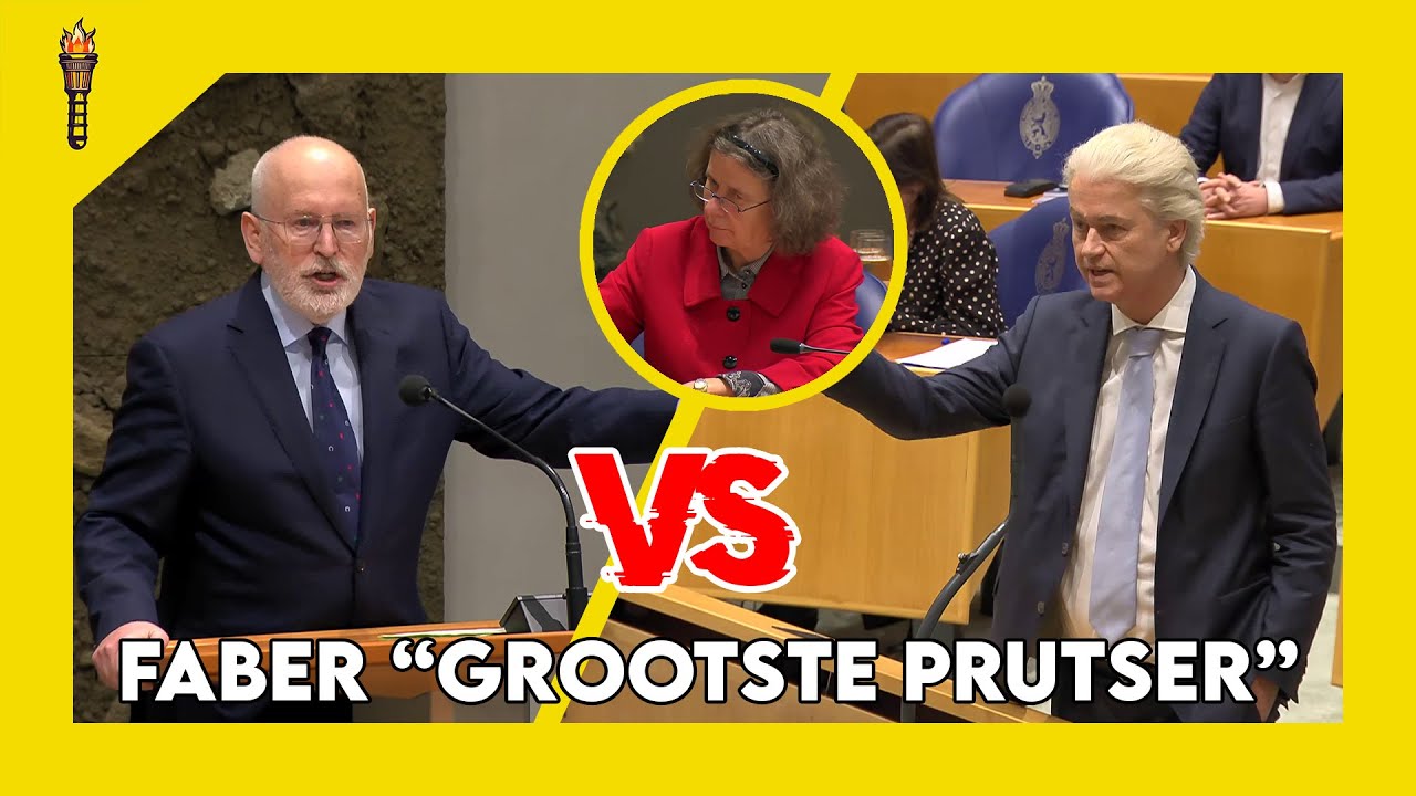 Timmermans (GL-PvdA): 'Faber GROOTSTE PRUTSER OOIT'