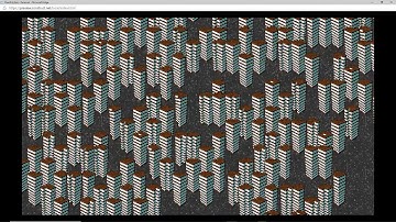 Houdini X Construct 3 - Procedurally Generated Buildings to pixel art