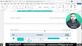 Exp25_Excel_Ch06_ML2 - Employee Wages | Excel chapter 6 Mid-Level 2 Employee Wages Net Worth