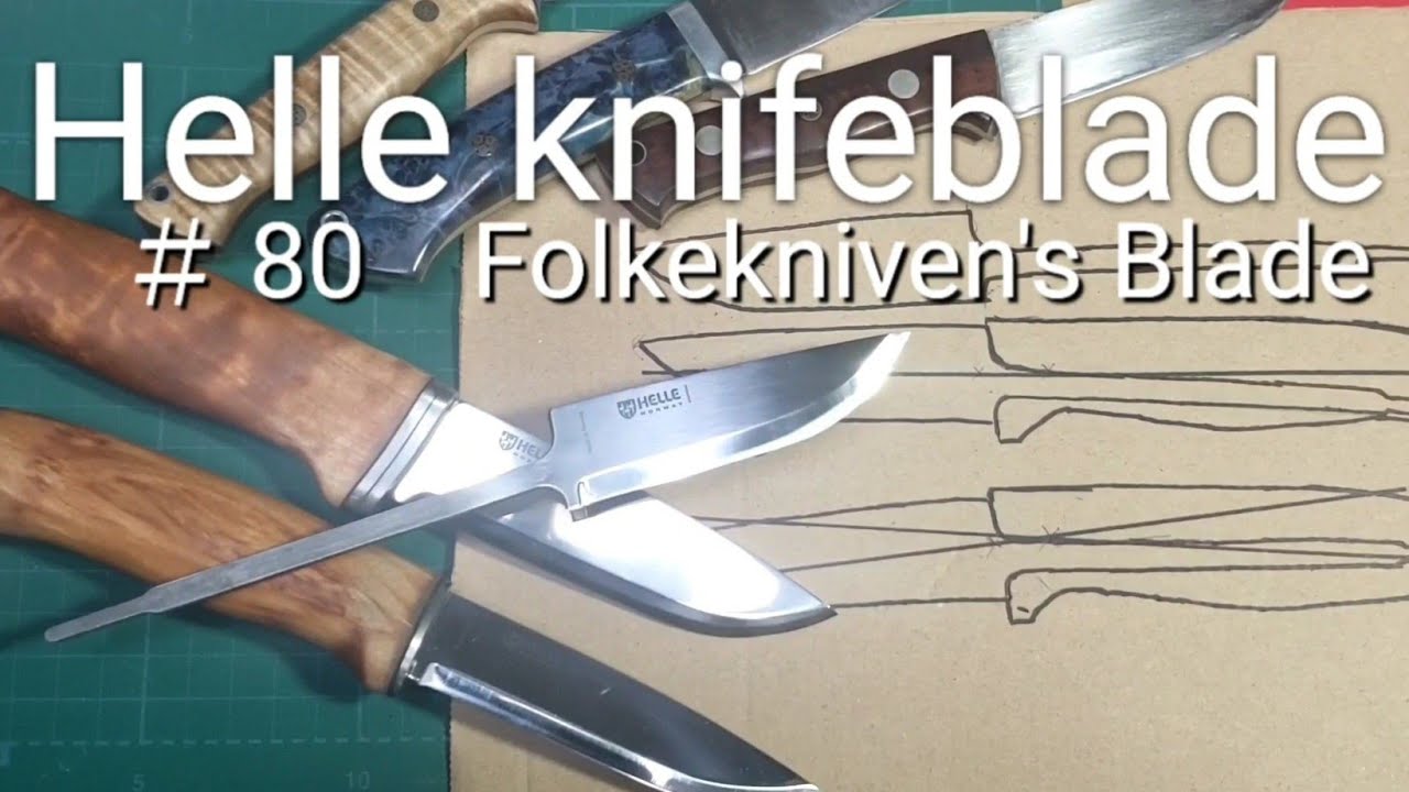 ヘレナイフを自作 Helle knives ナイフハンドル作成 ナイフメイキング 