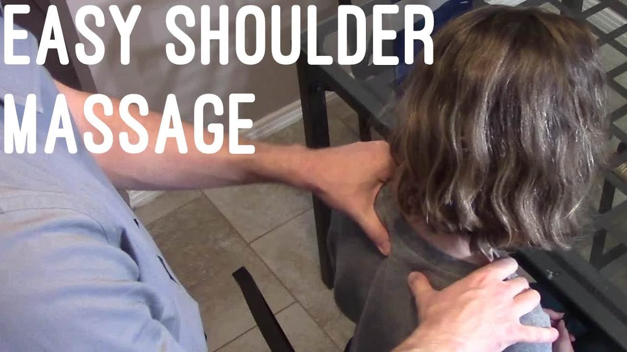 3 Ways to Give a Shoulder Massage - wikiHow