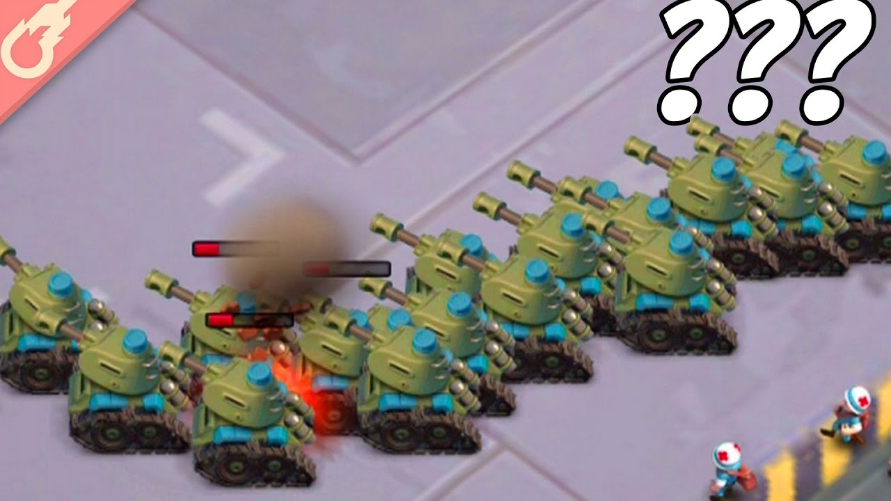 Christian Self Harming Troops?! Map Clear Gameplay (Boom Beach) high level enemies