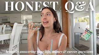 honestly answering your *DEEP* questions | paying rent to my boyfriend? kids in this economy? + more