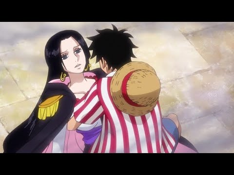 in the name of love - amv luffy x boa hancock (one piece)