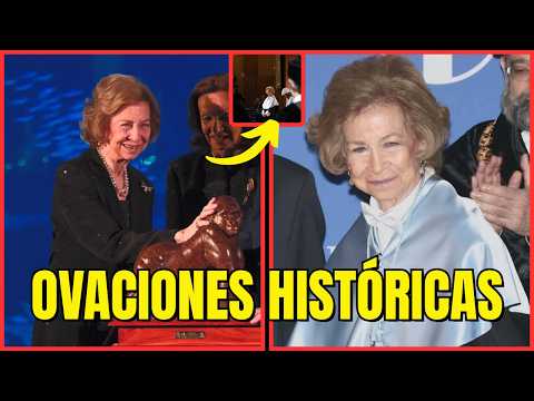 OVACIONES HISTÓRICAS a Doña Sofía en el PEOR MOMENTO de su VIDA