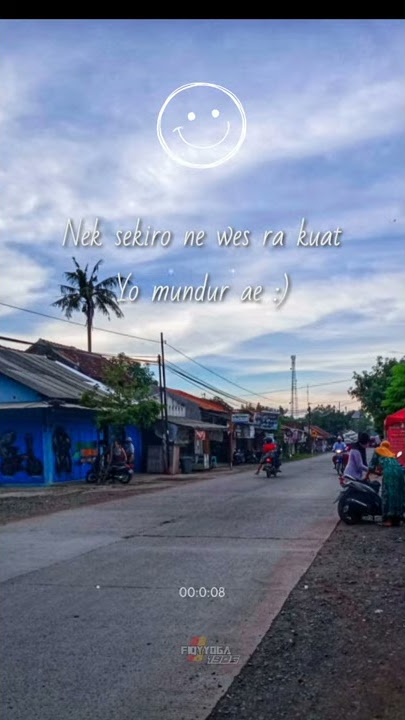 story WhatsApp 30 detik literasi jawa