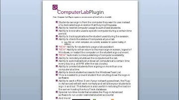 Learn about the Computer Lab Plug-in for AccuTrack/AccuSQL