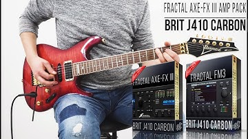 Marshall JVM410 HCF Amp Pack for Fractal Audio Axe-FX III / FM3 | Rock Demo (Brit J410 Carbon)