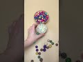 Beautiful Beads Pour from Wooden Cups 🤎✨