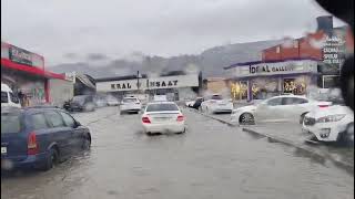 Sədərək Ticarət Mərkəzini Su Basdı Ədərək Ədərəkticarətmərkəzi