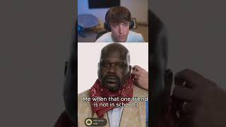 Me when that one friend is not in school #shorts #minecraft #drdonutt