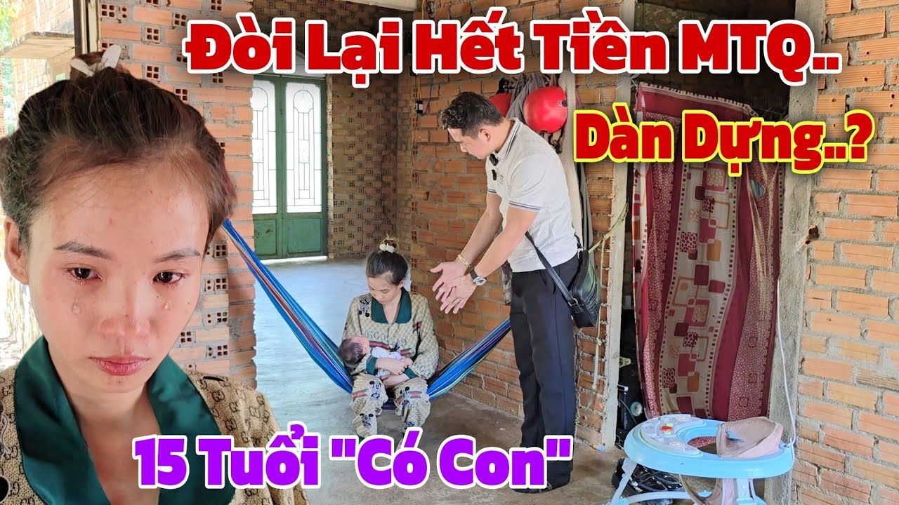 Sốc.. Thiếu nữ 15 tuổi có con bị tố Dàn Dựng Lừa Đảo để lấy tiền MTQ khiến cả làng xôn xao
