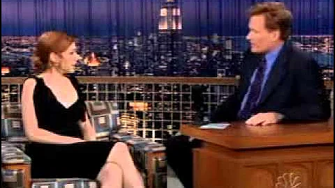 Alyson Hannigan on Conan O'Brien 2002