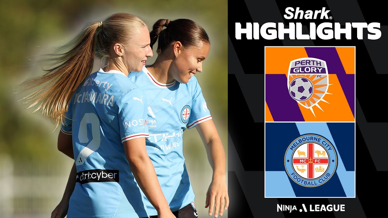 Perth Glory v Melbourne City | SHARK HIGHLIGHTS | Ninja A-League 2025-26 | Round 14