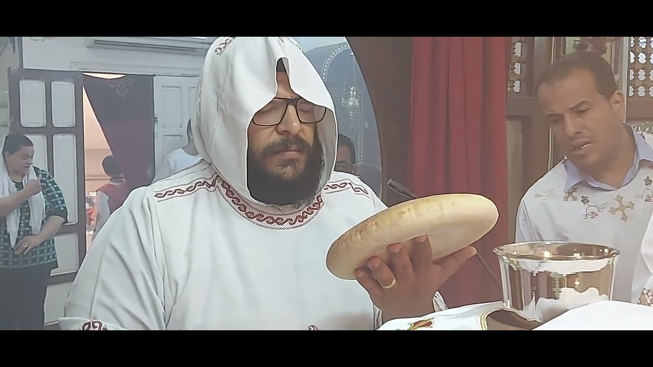 قداس لابونا تيموثاوس بكنيسة ابى سيفين - عزبة الشركه - بنى سويف