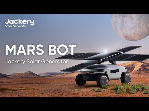 Mars Bot? Jackery Solar Generator Mars Bot, winner of the TIME Best Inventions 2023 Award.