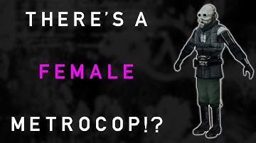 Half-Life 2 Beta: Unused Female Metrocop lines (VERY IMPORTANT CORRECTION IN PINNED COMMENT!)