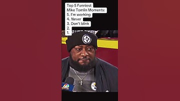 Mike Tomlin funniest moments😂 #shorts