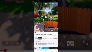 Me at the zoo 360 Vr