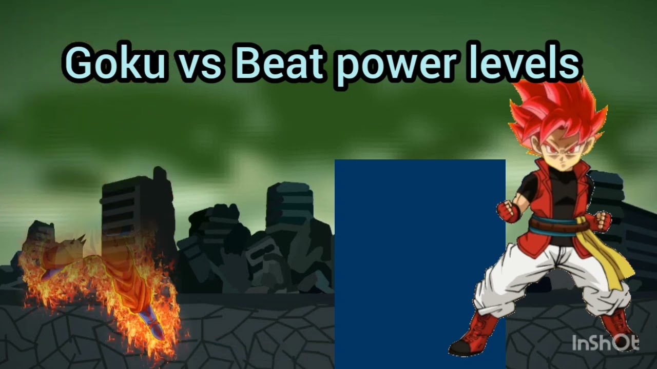 Goku vs Beat power levels - Ultra S M X