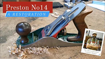 Preston No14 smoothing plane - From a couple of parts to almost perfect.