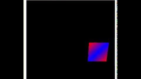 [OpenGL] A moving quad .