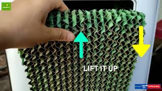 How To Clean The Air Cooler | step-by-step tutorial on Water Air Cooler Cleaning screenshot 5