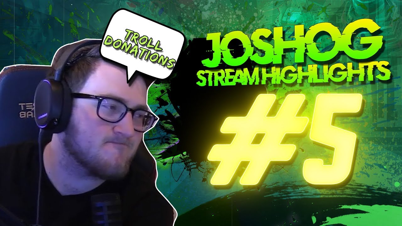 Troll Donations & Battlefield V Fun -  JoshOG Stream Highlights #5 - (Funny Twitch Moments)