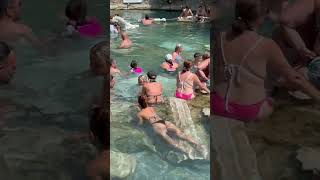 ☀️Pamukkale Turkey Cleopatra -Fun Holiday🌴❣️ #cleopatra #summer