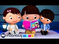 Time For Bed | LBB Songs | Learn with Little Baby Bum Nursery Rhymes - Moonbug Kids