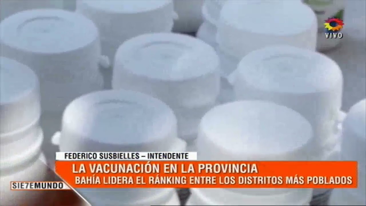 Indices de vacunación en Bahía. Federico Susbielles