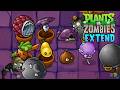 PvZ Extend | Night Roof & Zombie Garden