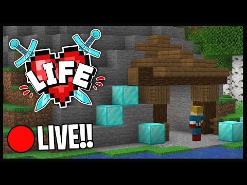 MINECRAFT X LIFE SMP LIVE!! | BECOMING THE RICHEST ON THE SERVER!! | 5 HEART GANG.. - MINECRAFT X LIFE SMP LIVE!! | BECOMING THE RICHEST ON THE SERVER!! | 5 HEART GANG..