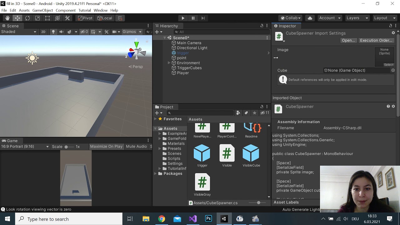 Mobile Game Development in Unity | Fill in 3D