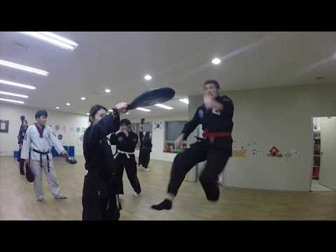 Taekwondo Training to get a Black Belt in Korea