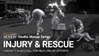 Injury & Rescue | Mocap Motions for Emergency Action Films with iClone and ActorCore