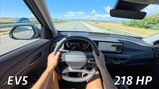 KIA EV5 2027 POV Test Drive (218 HP)