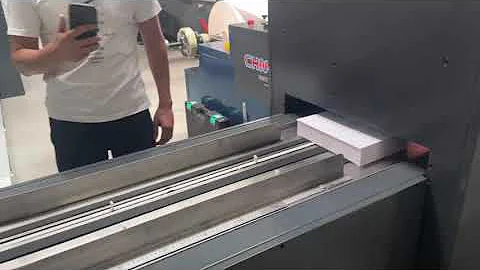 #Kazakhstan Shaft-Less CHM-A4-2 Compact A4 cutting and packing  Production Line