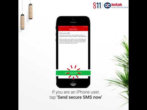 How to login into your Kotak 811 App