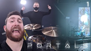 TessseracT "Portals" - Session Drumming Vlog // Ep. 1