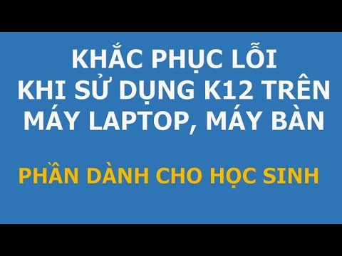 Hướng dẫn học sinh sử dụng Zoom kết hợp với K12online