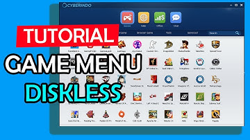 Cara Instal Cafe Console Warnet - Mode Diskless (game menu)