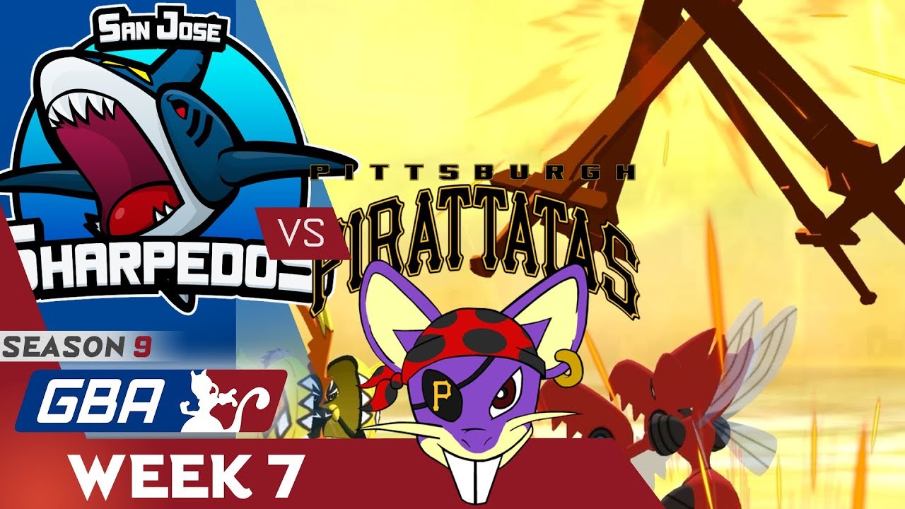 GBA S9W7: SJ Sharpedos vs. Pittsburgh Pirattatas (OldManTup)